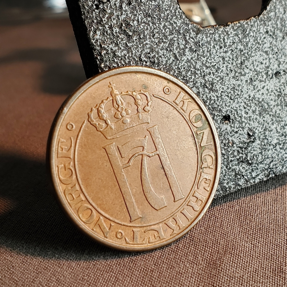 Error 1940/0 Norway 5 Øre KM# 368